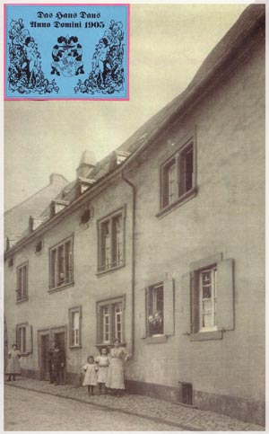 Haus Daus um 1905